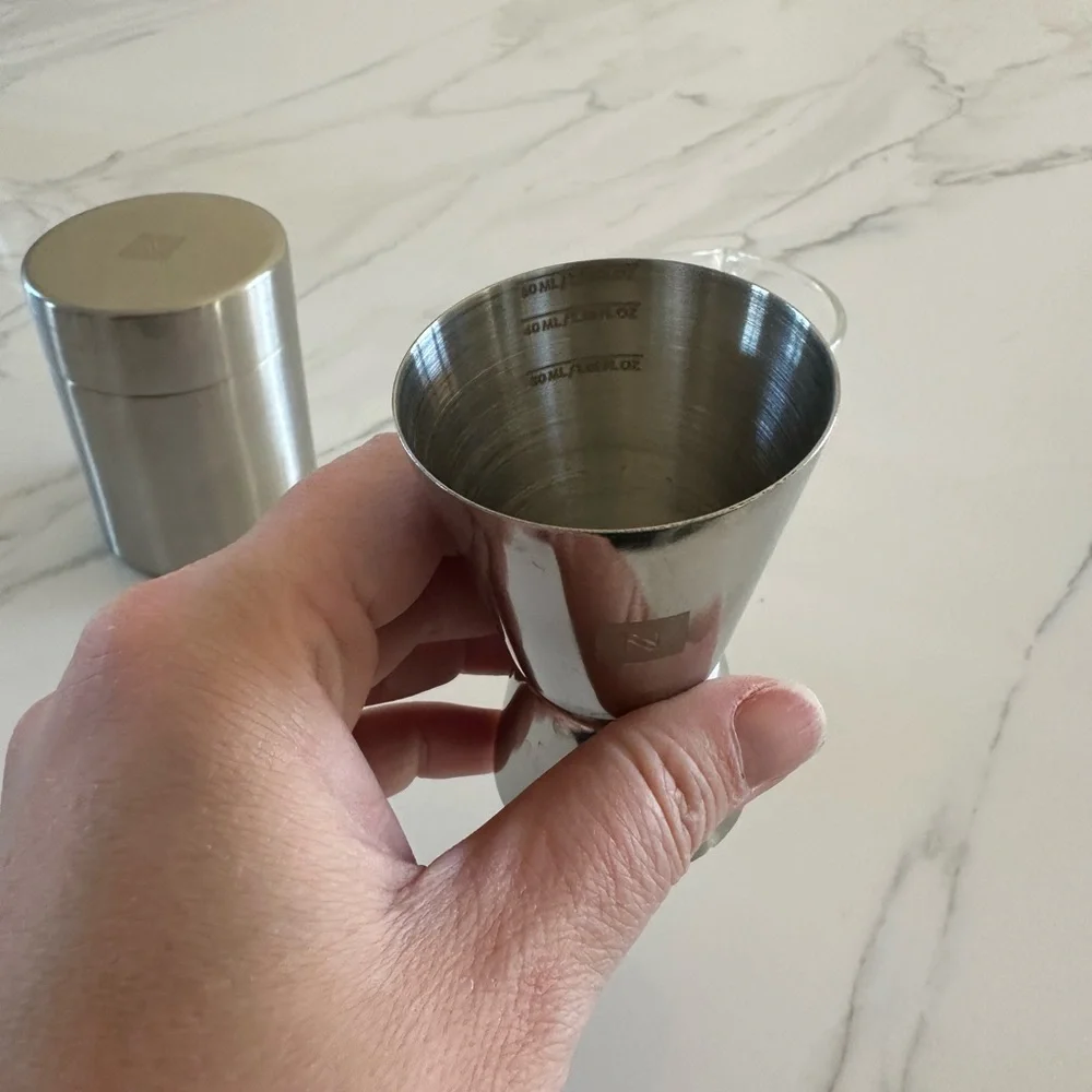 Nespresso Cinnamon Shaker and Jigger - Picture 2 of 5